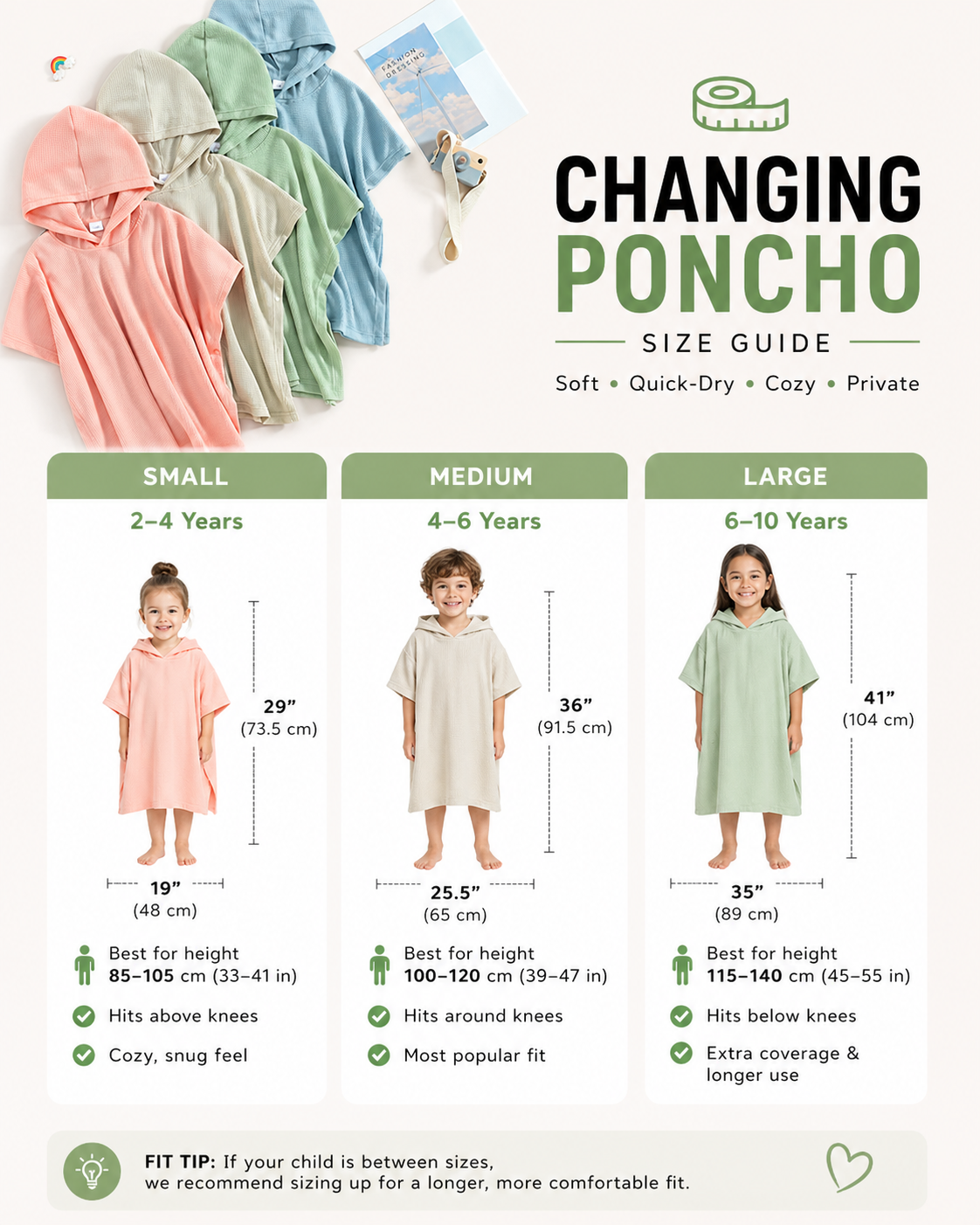 CozyEgg™ Towel Poncho